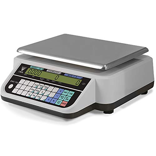 Rice Lake DIGI DMC-782 Coin 60lb 60lb x 0.01lb Portable Money Counting Scale, Platform size 12 x 8.9in