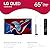 LG 65-Inch Class OLED evo C4 Series Smart TV 4K Processor Flat Screen with Magic Remote AI-Powered with Alexa Built-in (OLED65C4PUA, 2024)