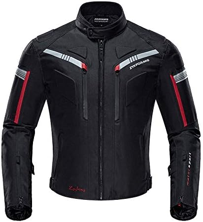 Motorcycle Jacket,Motorbike Biker Waterproof Jackets, Windproof Full Body Protective Gear Armoured Autumn Summer Winter for Men