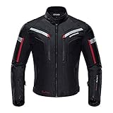 Motorcycle Jacket Motorbike Biker Waterproof...