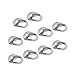 rockible 10Pcs Climbing Bolt Hanger, M10 Anchor Plate for Outdoor Activities