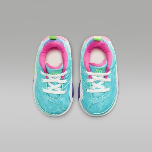 Tatum 2 Baby/Toddler Shoes (HJ7384-303, Hyper Jade/White/Hyper Pink/Green Strike) Size 104