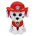 TY 96322 Paw Patrol, Marshall, Peluche, 24 cm