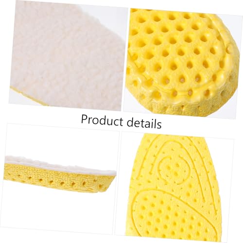 Plantillas gruesas de lana térmicas para zapatos de invierno miniatura 7