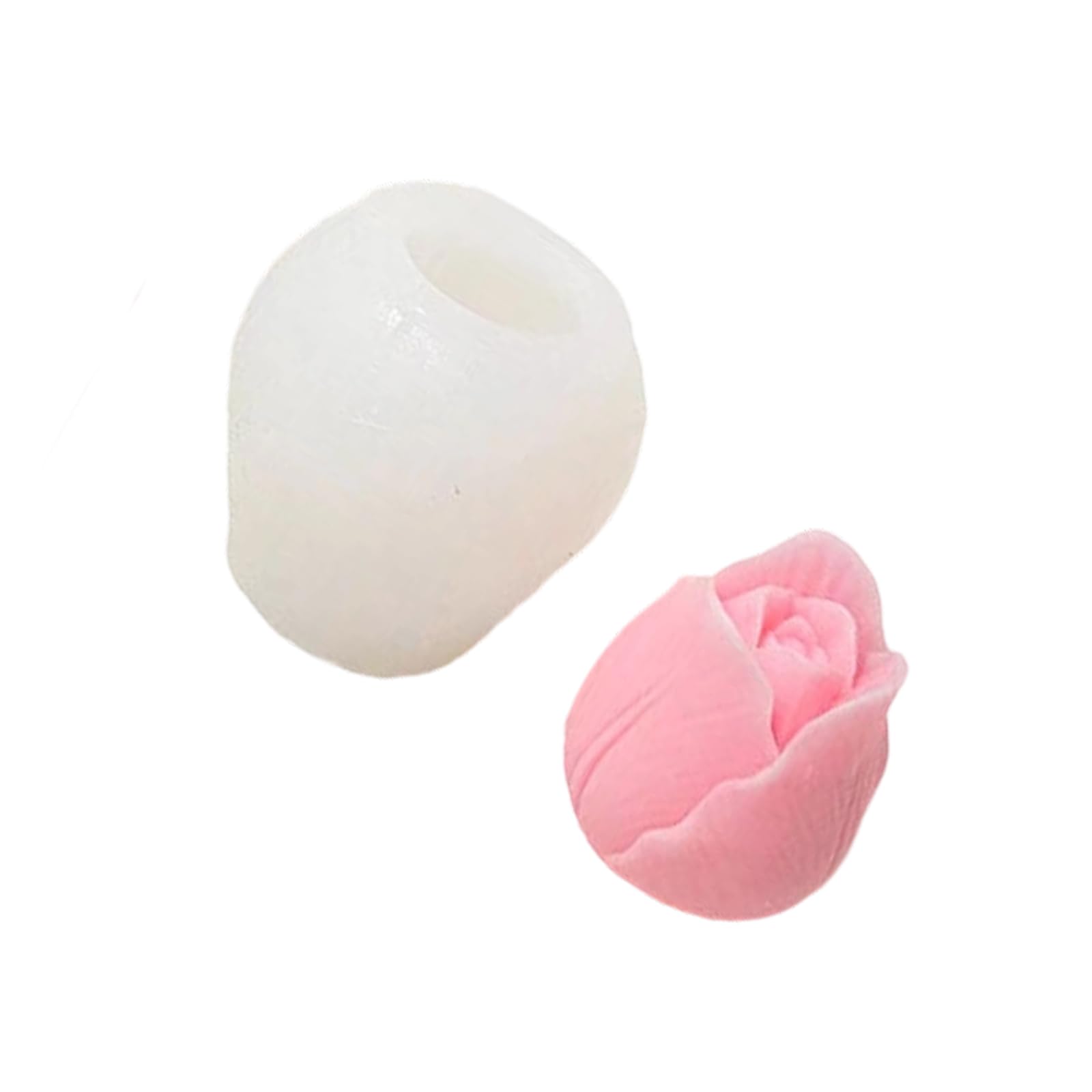 Alksubbm Silicone for Tulips Bouquet Flower Designs for Crafting and Home Decoration Silicone Tulips