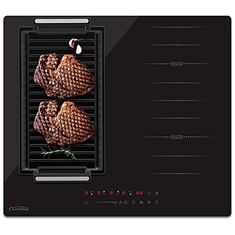 Placas inducción Flex COVERCOOK, 4 zonas cocción, 7200W Cover