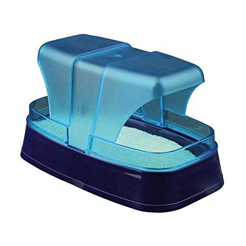 Image secondaire de TRIXIE Sable de Bain pour Hamster et Souris, 17 x 10 x 10 cm, Bleu foncé/Turquoise