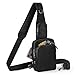Tibroni Anti Diebstahl Umh&auml;ngetasche Chest Crossbody Bag Brusttasche Herren Damen Schultertasche Wasserdicht Sling Bag Tasche Klein Handtasche mit Rei&szlig;verschluss Lock und RFID-Blockierung
