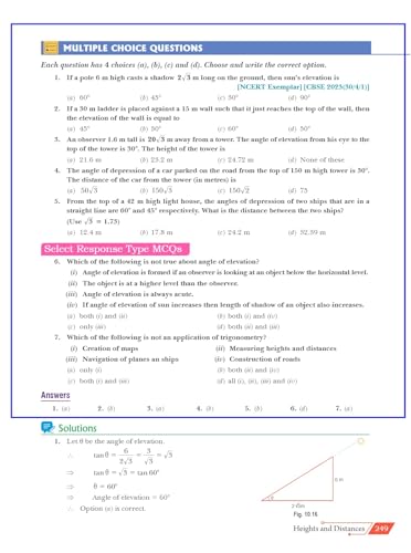 Xamidea Xam idea Mathematics Class 10 Book | CBSE Board | Chapterwise Question Bank | Based on Revised CBSE Syllabus | NCERT Questions Included | 2023-24 Exam