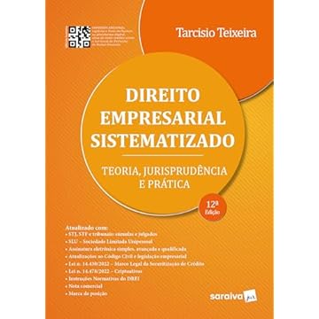Capa do livro Direito Empresarila Sistematizado - 12ª edição 2024