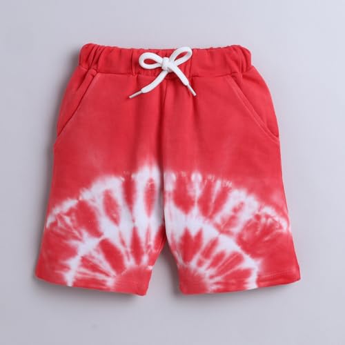 Image of POLKA TOTS 100% Pure Cotton T-Shirt and Shorts Combo For Boys | Summer Dress & Beach Wear for Boys and Toddlers | Breathable Premium Fabric Co-Ord Set Kids | Relaxed Fit Casual Summer Outfit for Kids