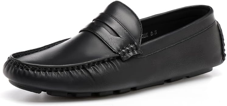 DECARSDZ Men's Lightweight Casual Penny Loafers Soft for Driving Slip on Shoes for Men