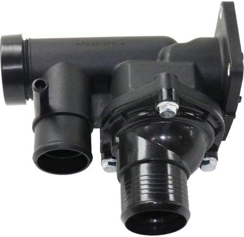 Evan Fischer Thermostat Housing Compatible with Ford Thunderbird 2002 Lincoln LS 2000-2002 Jaguar S-Type 2000-2002 XJ8 Vanden Plas 2001-2005 XK8 2001-2002 3.9L Replaces# XW4Z8592AA,XW4Z8592BD
