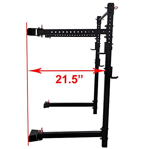 Titan Fitness T3 Series Short Fold Back Power Rack 21.5