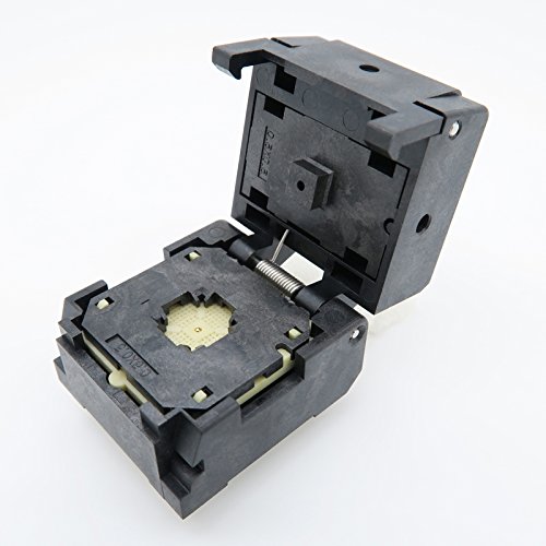 Socket QFN28 para evitar soldaduras en placas de prueba MLF28 con paso de 0.5 mm