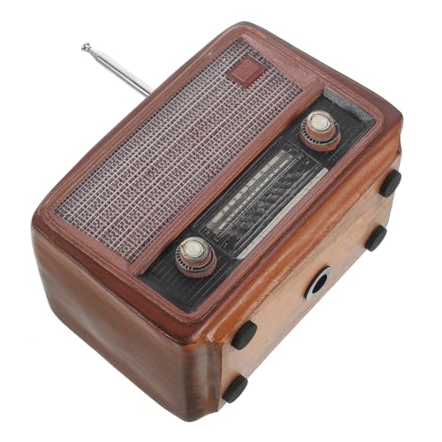 BESPORTBLE Jardinière Radio Rétro en Résine Design Vintage Pot De Fleurs Plantes Conteneur De Plantation Ornement Décoration Dintérieur Couleur Aléatoire