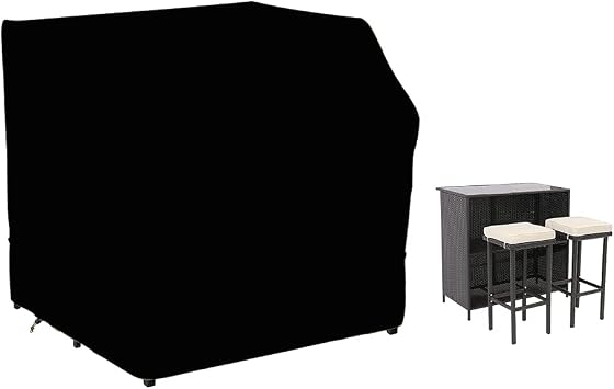 41 Inch Outdoor Patio Bar Furniture Set Cover Heavy Duty Waterproof