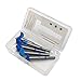DerBlue 5Pcs Professional Forstner Drill Bit Set Woodworking Hole Saw Wood Cutter, Alloy Steel Wood Drilling Woodworking Hole Boring Bits Set Power Rotary Cutting Tool 15-35mm