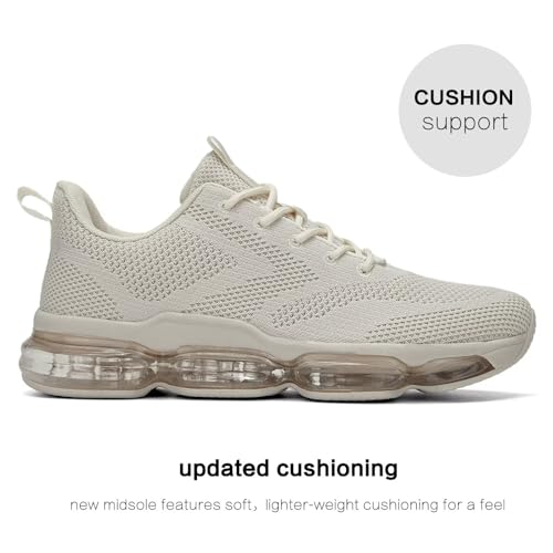 Image of Mens Running Shoes Air Low Top Comfort Walking Lace Up Sneakers Breathable Fashion Tennis Sport Gym Fitness Cross Trainers