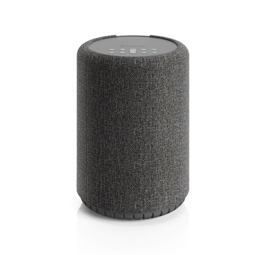 Image of Audio Pro A10 MKII Wireless Multiroom Speaker, WiiM Edition | Wall Mountable, High Fidelity, Bluetooth, WiFi | Compatible with AirPlay 2, Chromecast, Siri, WiiM Home App, Stream Spotify, Tidal & More