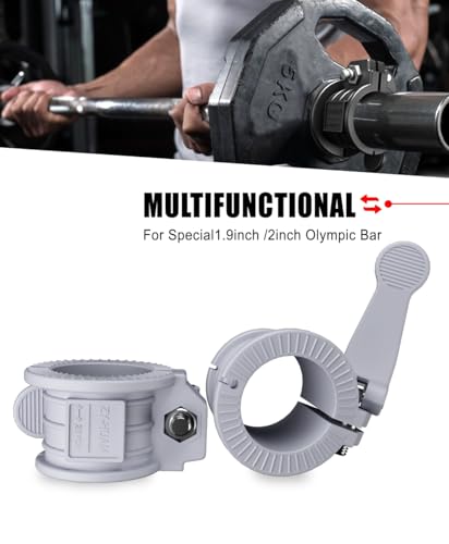 ZY-HUAN Clipes de barra 2,5 cm I Colar de barra ajustável em vários tamanhos I Grampos de barra de 2