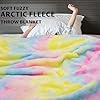 MUGD Soft Blankets Fleece Soft Fuzzy Throw Blanket Kids Warm Throw Blanket for Bed #5
