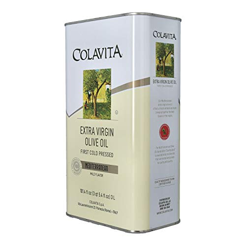 Colavita Mediterranean Extra Virgin Olive Oil - Large 101.4 Fluid Ounce Tin #TOP1