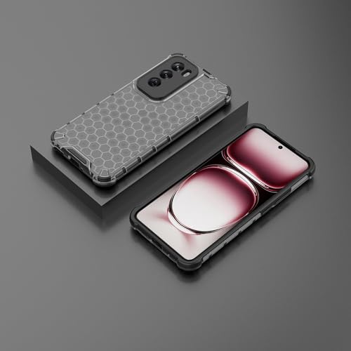 Image of Glasgow Back Case Cover Designed for [ Oppo Reno 12 Pro 5G / Reno12 Pro 5G ] (Stylish Look | Shock Proof) - Black