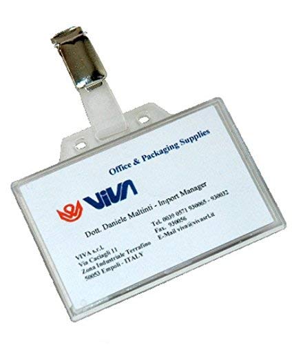 Badge et porte badge VIVA SRL 145 évite la perte de vos laissez-passer