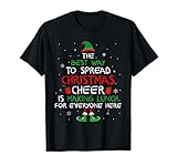 Best Way To Spread Christmas Cheer Is Making Lunch Family T-Shirt
