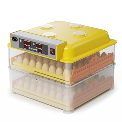 Incubadora 112 huevos automática Incubación Criadero Control Temperatura Nacedora Aves
