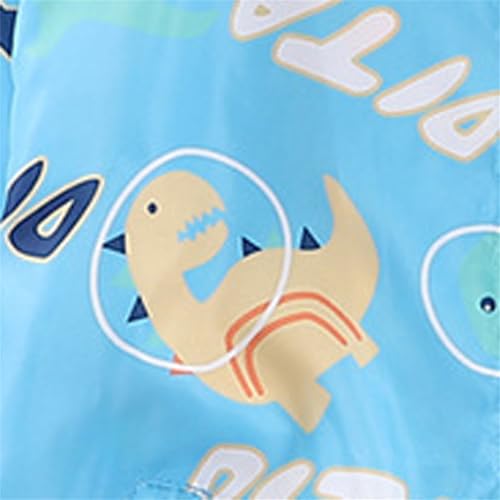 Kids Girls Jacket Hooded Long Sleeve Zip Up Waterproof Windbreaker Coat Children Dinosaur Print Fall Lightweight Jacket2