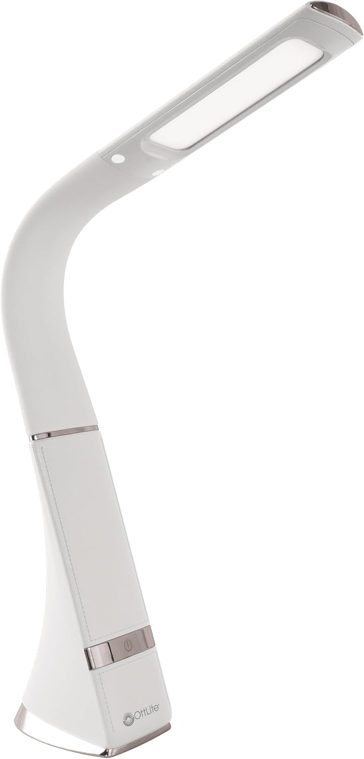 OttLite Recharge LED Travel Lamp, Rechargeable, White