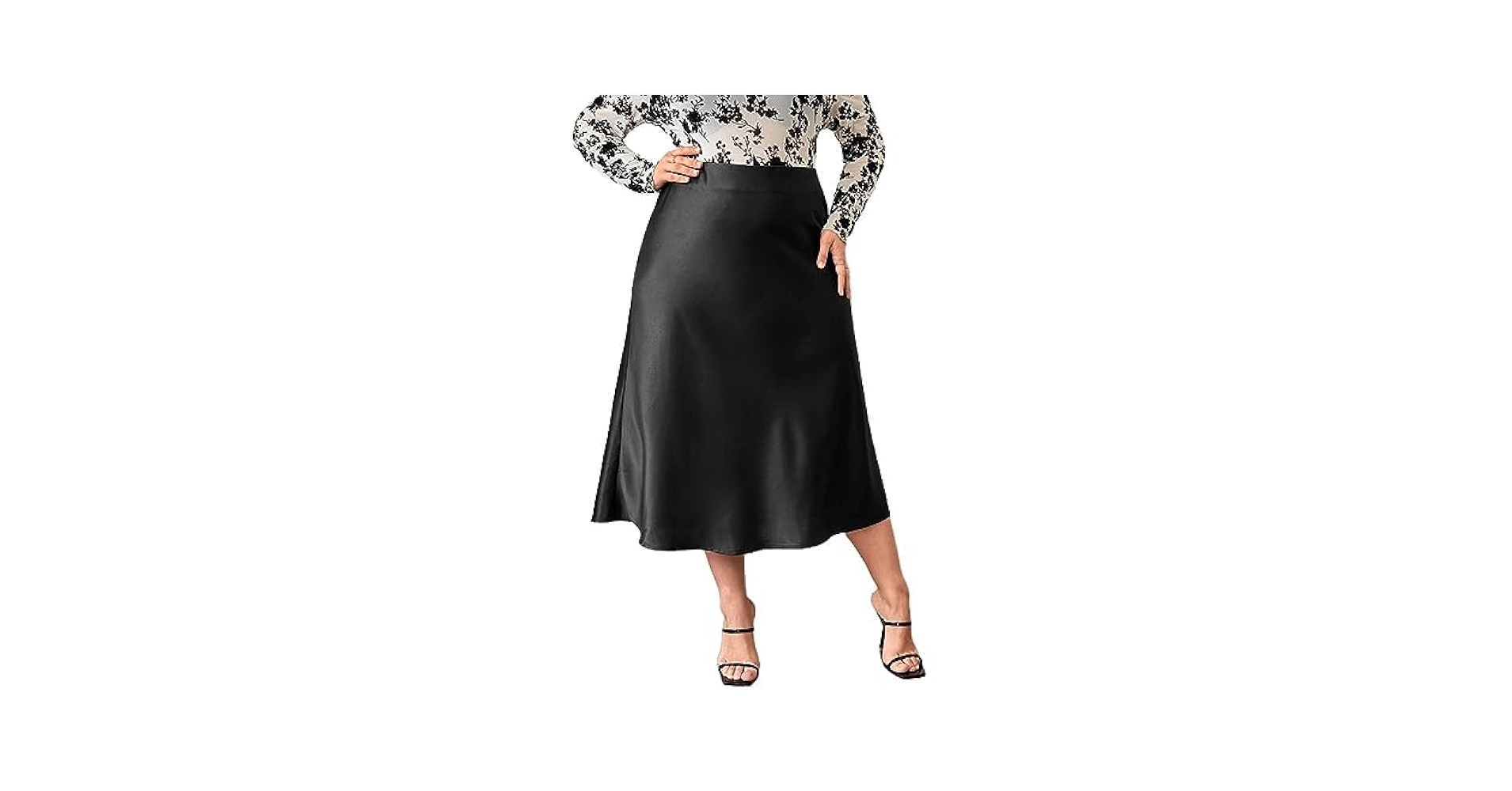 ENFOLD♦︎ VaseフレアSKIRT 38 Satin Draped Skirt in Dresses & Skirts | Vince