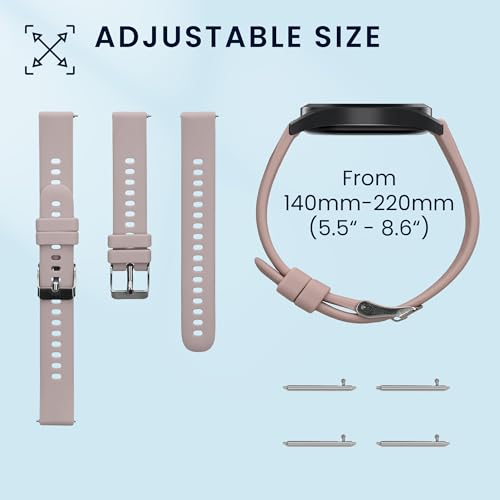 kwmobile 2X Sportarmband kompatibel mit Shang Wing L2 Armband - Fitnesstracker Band Set aus TPU Silikon