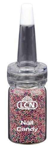 LCN Nail Candy Multi Colour 3 Micro Beads For Nail Designs 5ml