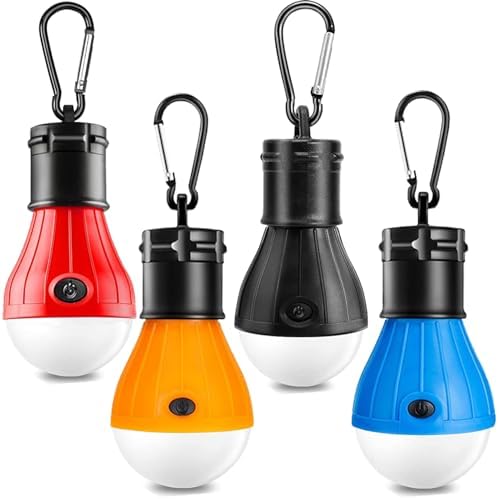 xlehoely 4 Pack LED Camping Lantern,Portable...