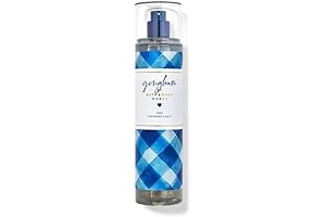 Bath & Body Works' Enchanting Gingham Body Spray: A Refreshing Aromatic Tapestry
