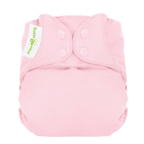 bumGenius Freetime All-in-One One-Size Snap Closure Cloth Diaper (Blossom)