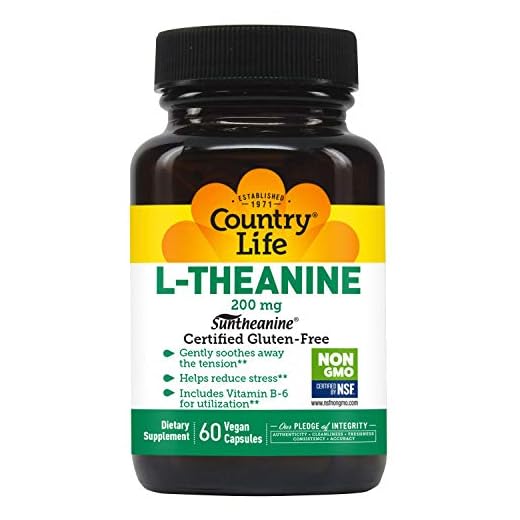 Lantligt liv, L-Theanine, 200 mg, 60 vegankepsar