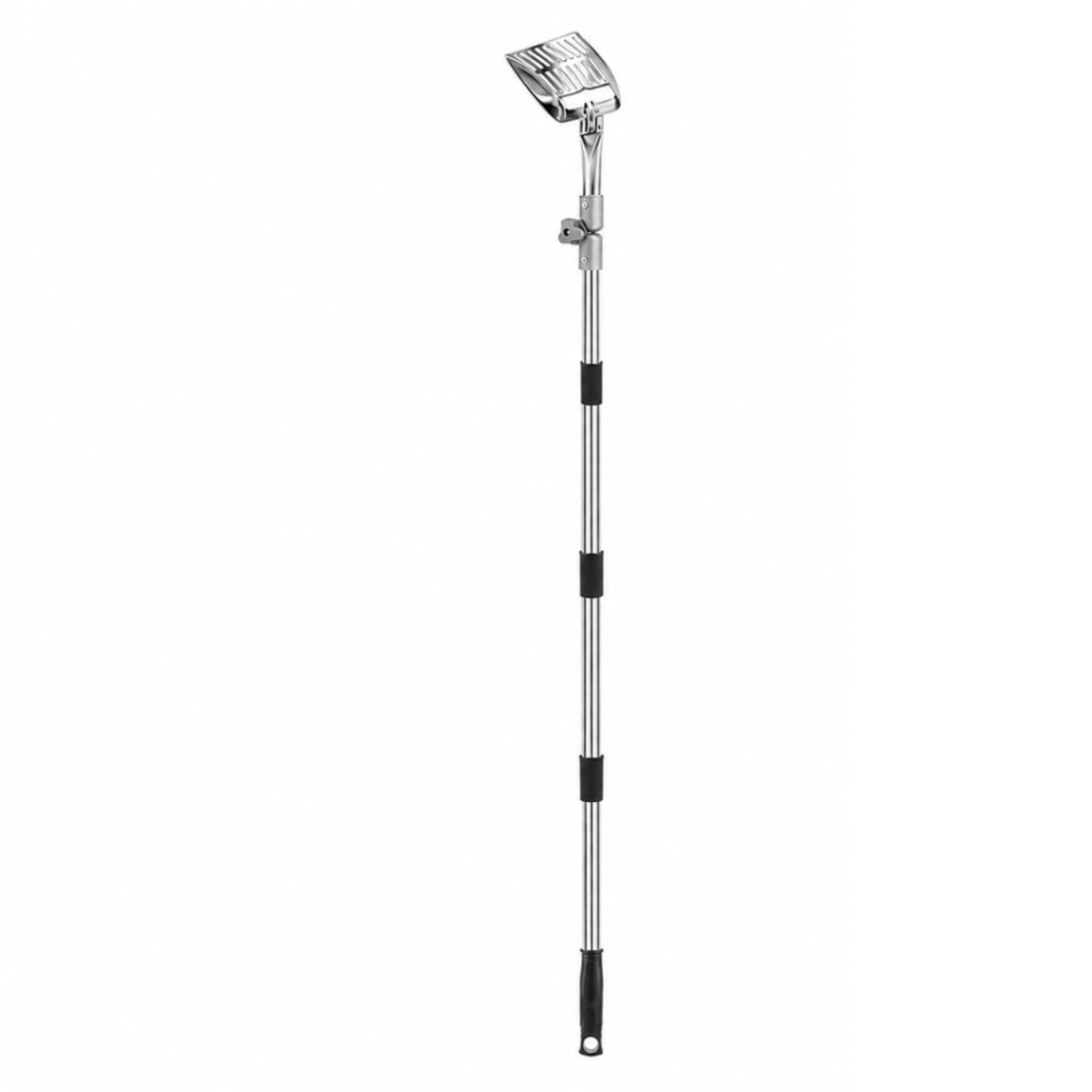 Paletta Puligrondaie con Manico Modulare Antiscivolo Strumento di Pulizia Leggero per Rimozione Foglie Stagionale, 2M