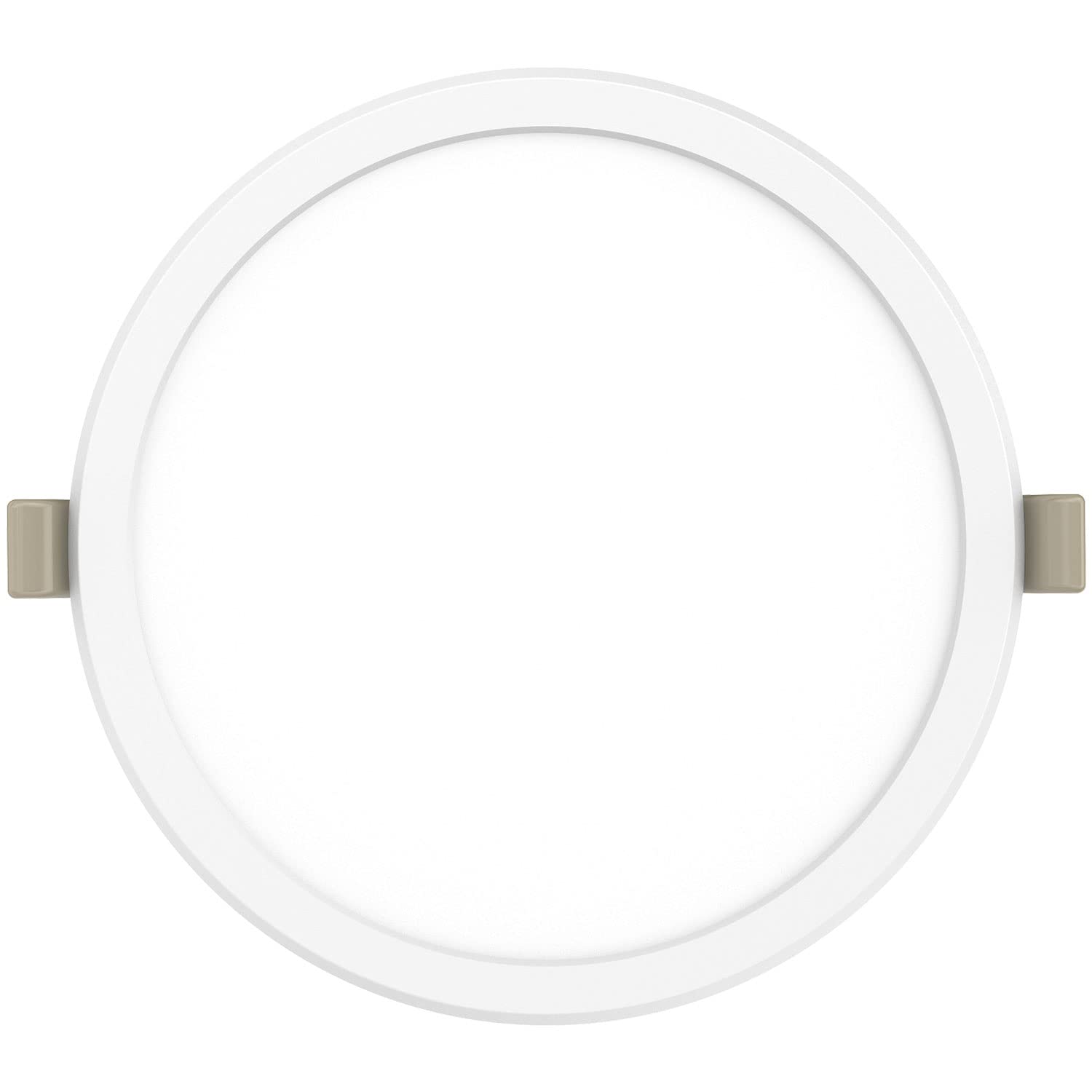 Polycab Hohm Luisant 10 Watt Smart CCT Tunable Ceiling Light Warm & Cool White WiFi LED Round Panel Light Compatible with Amazon Alexa and Google Assistant (Pack of 1)