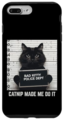 Cat Bad Police Dept Catnip qL j  LbY X}zP[X iPhone 7 Plus/8 Plus p