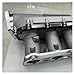 Forging Aluminum Ultra Race Intake Manifold K20 K24 FD2 SKUNK2 High Volume 3.2L Engine Compatible For Honda K-Series(Silvery)