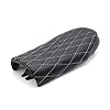 YIBO motorcycle seat cushion Motocross Seat for Cafe Racer Saddle SR400 SR CB KAWASAKI KZ Suzuki GSCB350 CB400SS CB500 CB750 SR400 Retro (black)