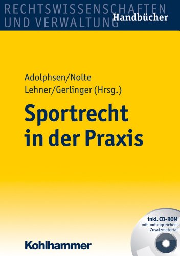 Sportrecht in Der Praxis (German Edition)