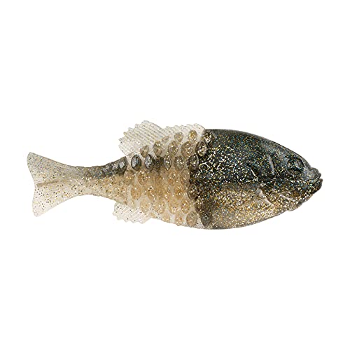 Berkley Powerbait Gilly Fishing Soft Bait, Blue Shiner Gold, 110mm - image 1