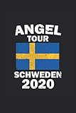 SCHWEDEN 2020 - Angel Tour nach Schweden: Gepunktetes Notizbuch, Kalender, ToDo Liste oder Tagebuch
