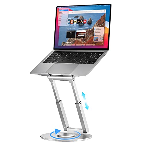 proffisy Laptop Stand for Desk Sitting/Standing Laptop Riser with...