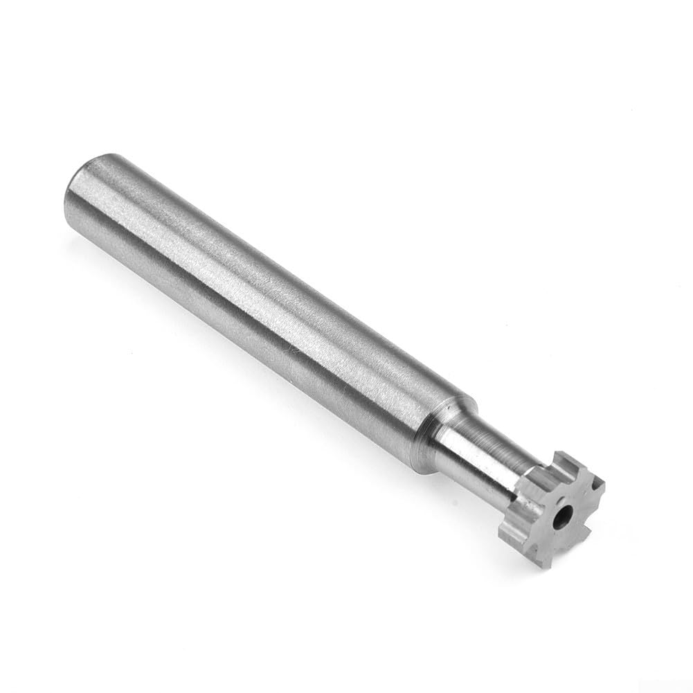 T-Nutfräser, 10 mm Schnittdurchmesser, 6 Rillen, gerader Schaft